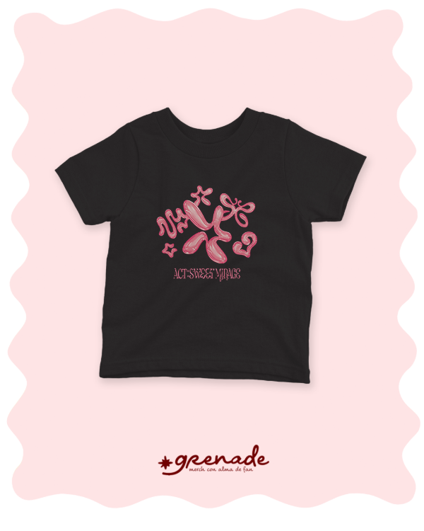 Baby tee "act sweet miracle"