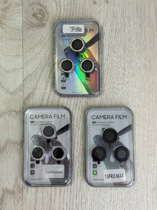 Producto - VIDRIO DE CÁMARA GLITTER PARA IPHONE 13 PRO / 13 PRO MAX