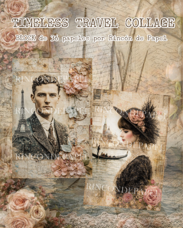 Producto - BLOCK - Timeless travel collage