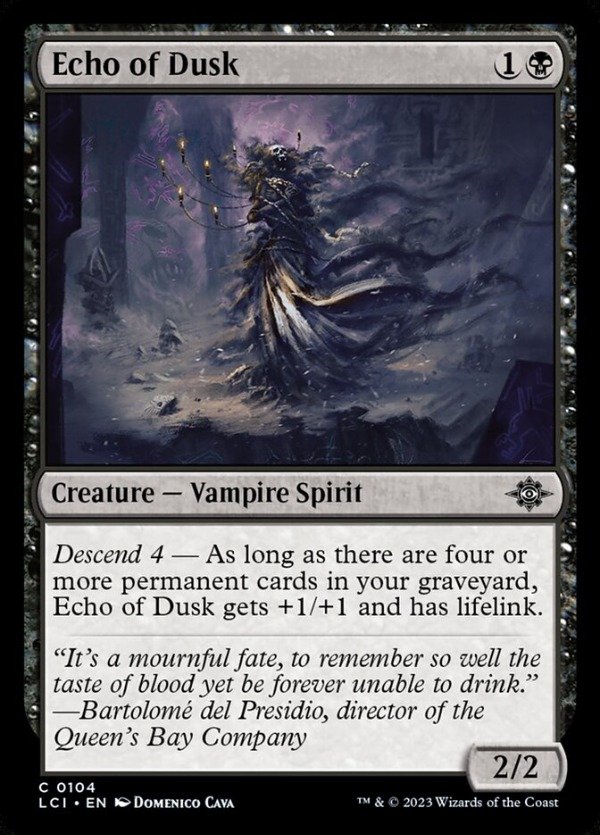 Producto - Echo of Dusk #104  Lost Caverns of Ixalan