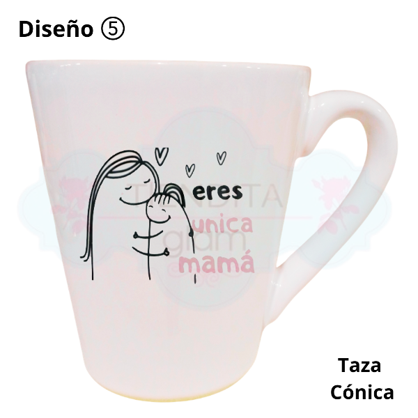 Producto - TAZAS DECO BLANCAS DÍA DE LA MADRE - 10