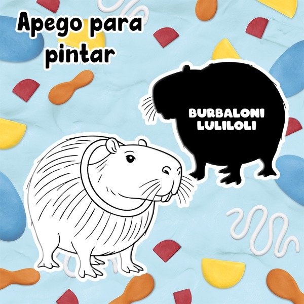 Producto - Apego para pintar Brainrot