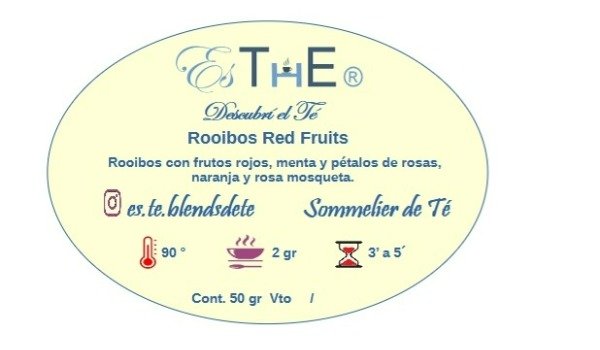 Producto - Rooibos Red Fruits