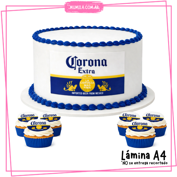 Producto - Lamina comestible Corona EN STOCK