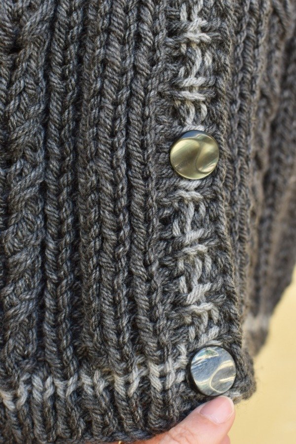 Producto - Chaleco Años - Gris Plomo - 4