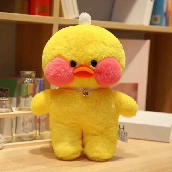 Producto - Peluche Patito Lalafanfan 30cm (LIQUIDACION)