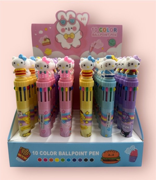 Producto - Lapicera kitty 10 color
