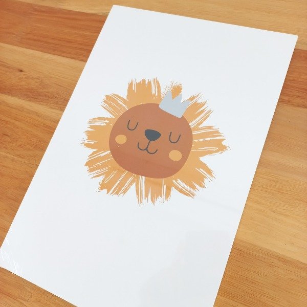Producto - Cuadro león - 20x30cm.