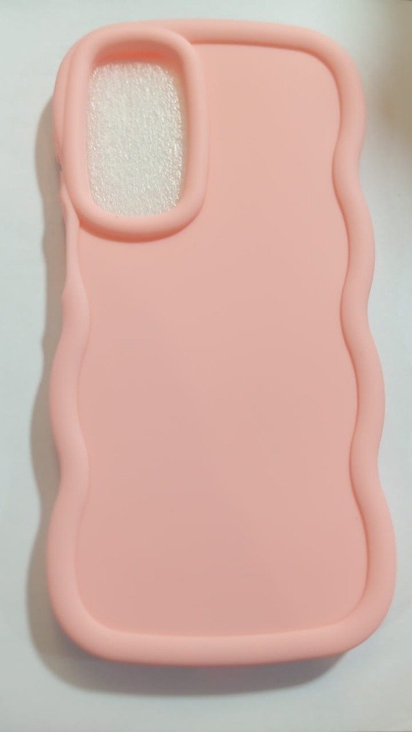 Producto - Funda TPU Curvy Rosa para Samsung A16
