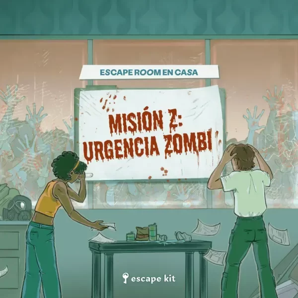 Producto - Misión Z - Urgencia Zombie - Sala Escape Room En Casa (+14 años)