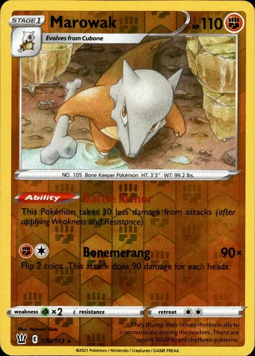 Producto - Marowak - 070/163 - Battle Styles - Reverse Holo