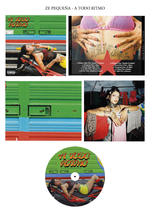 Producto - Zé Pequeña "A Todo Ritmo" CD Custom