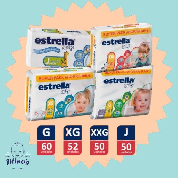 Producto - Estrella Baby Hiper Pack x2 uni