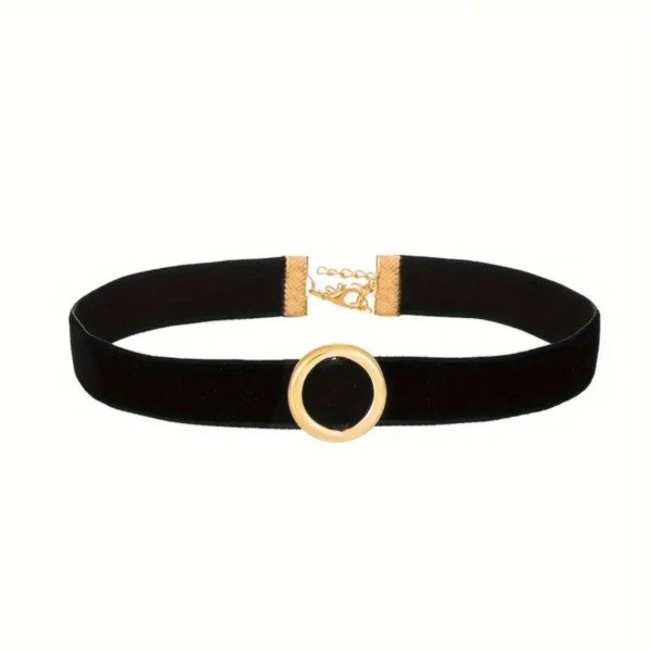 Producto - Choker Círculo Dorado