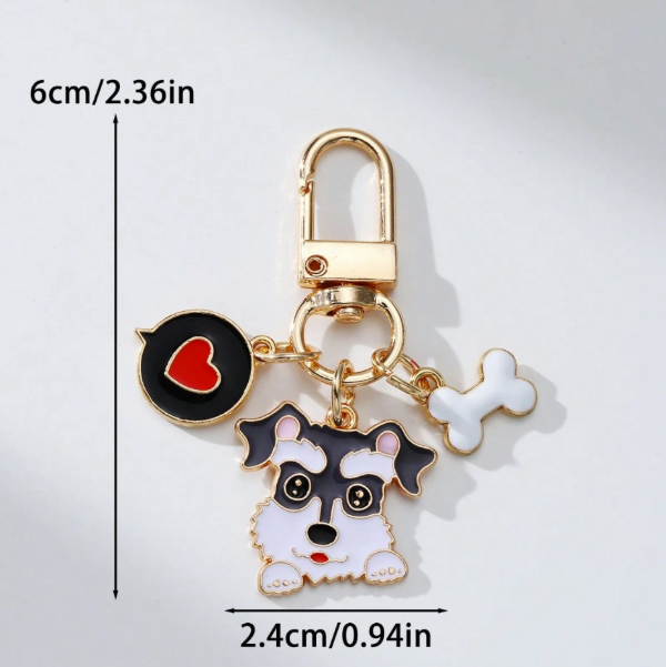 Producto - Llavero Schnauzer Love
