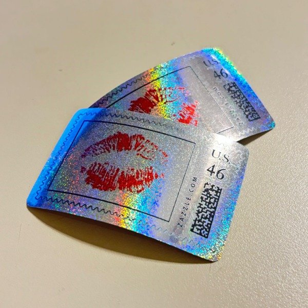 Producto - Estampita de beso glitter