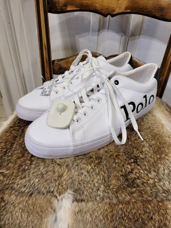 Producto - Zapatillas POLO RALPH LAUREN blancas NUEVAS Talle 43 - PRECIO: 130X