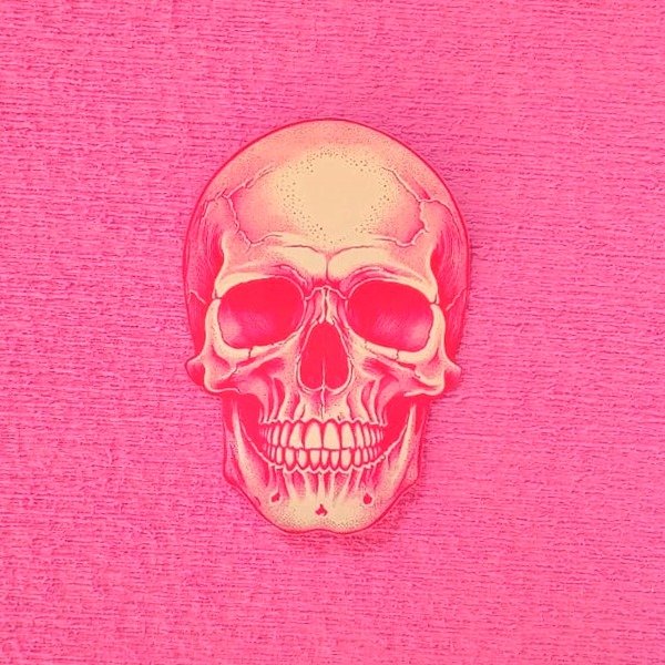Producto - Calco Skull Pink [Full Color]
