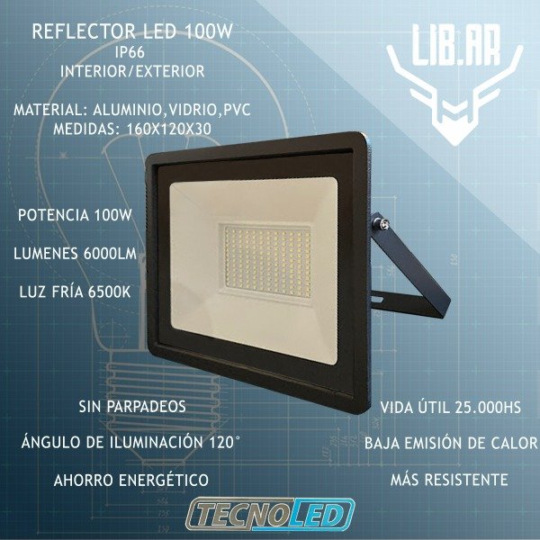 Producto - Reflector LED 100W