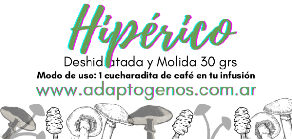 Producto - Hyperico, Hipérico, hierba de San Juan 30 grs procesada