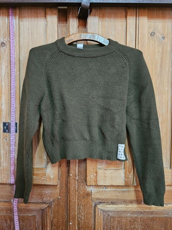 Producto - Sweater Guillermina Regalado Verde t.s