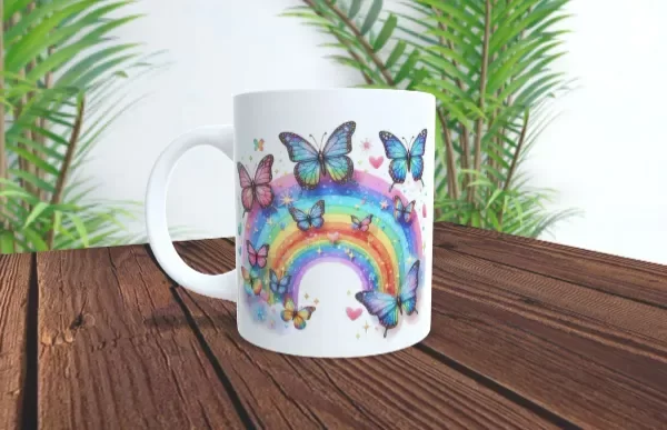 Producto - Taza - mariposas, flores y lunas 20