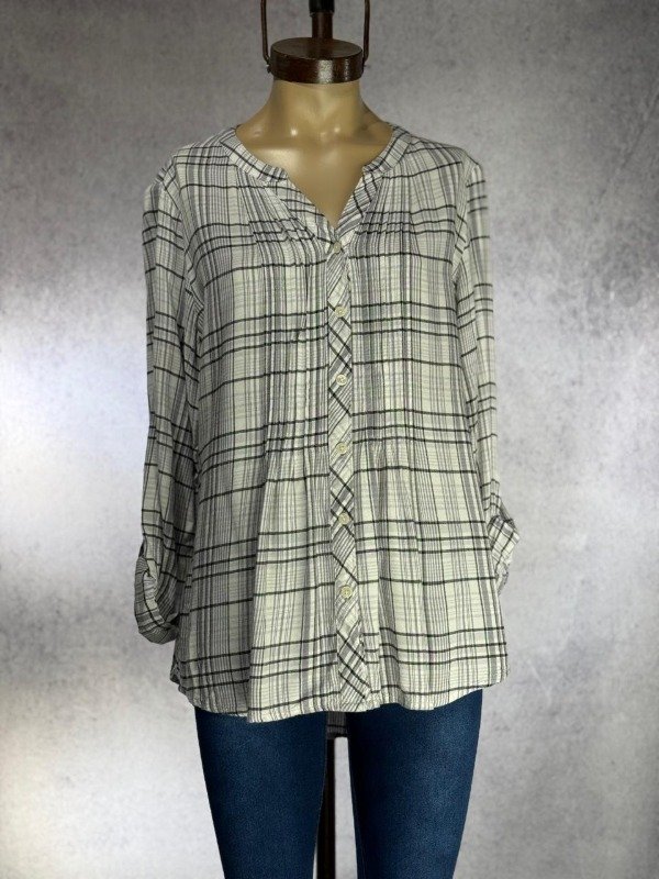 Producto - CAMISA CUADRILLE IMPORTADA GRIS