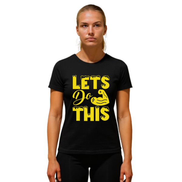 Producto - Remera Regular Fit Mujer Lets Do This
