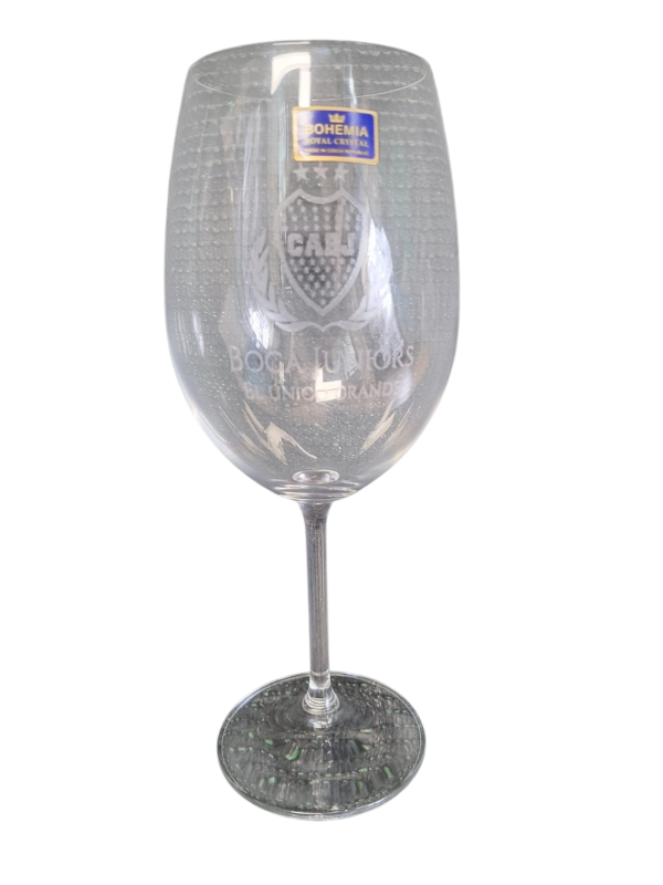 Producto - Copa vino cristal - Boca Jrs