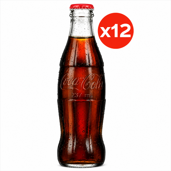 Producto - Gaseosa Coca Cola Vidrio 237ml Pack X 12 u