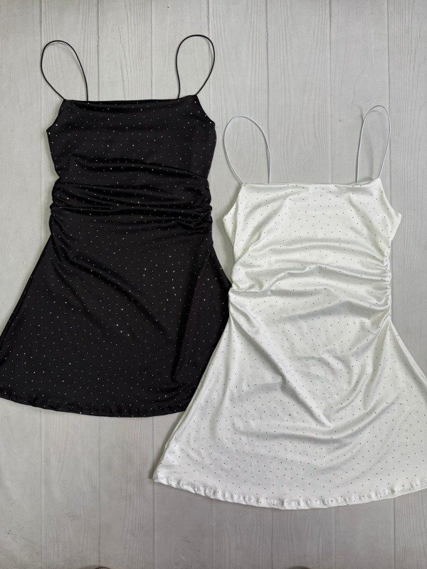 Producto - [7926] Vestido cordon ''Campanita'' strass