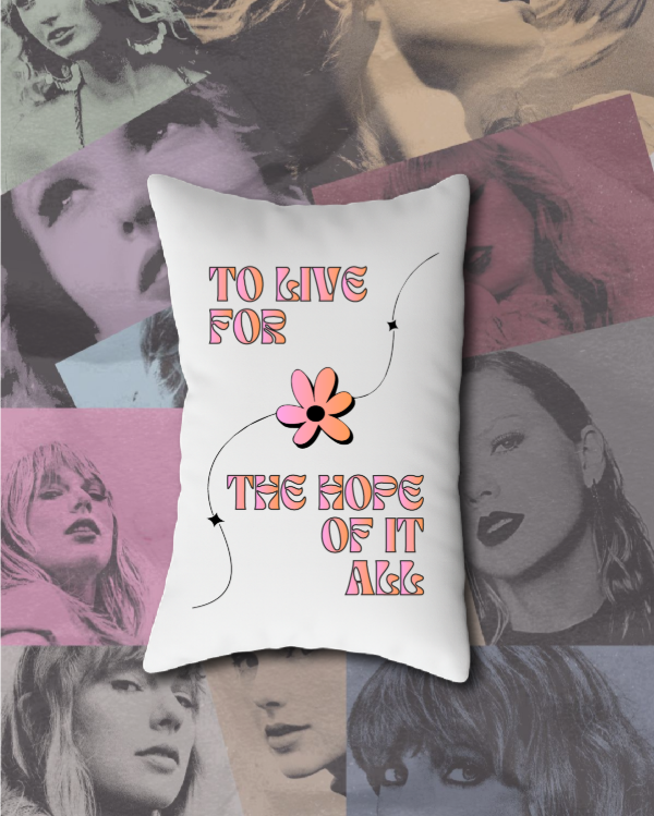 Producto - August - Taylor Swift - Almohadón