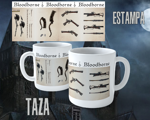 Producto - TAZA "BLOODBORNE" ON-DEMAND