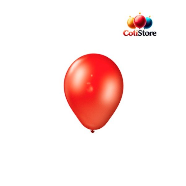 Producto - Globo Perlado 9" x25 Unidades ROJO