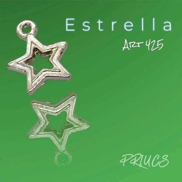 Producto - 425 Dije Zamac ESTRELLA 1000 unidades