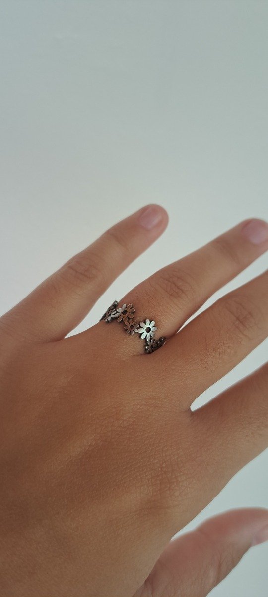 Producto - Anillo flores