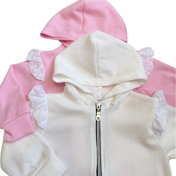 Producto - Campera Waffle con broderie - 0
