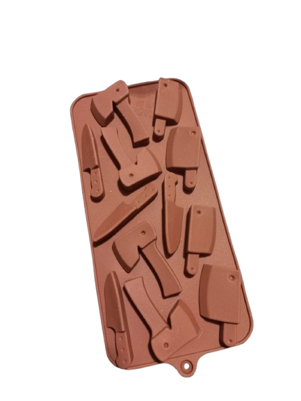 Producto - Molde de silicona cuchillos
