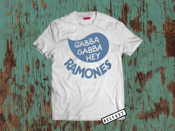 ramones gabba gabba hey drop