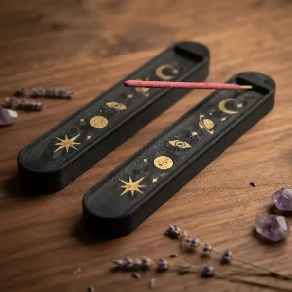 Producto - Caja Porta Y Guarda Sahumerios 25cm Diseño Astrologia - 0