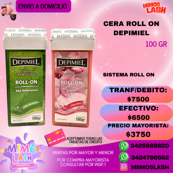 Producto - CERA ROLL ON DEPIMIEL
