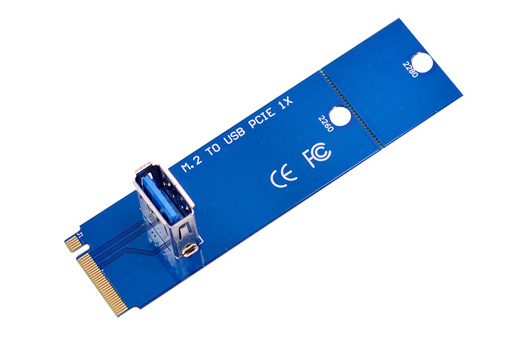 Producto - Adaptador M.2 a usb 3.0 p/riser -mineria -c/destornillador -Nisuta (NSRIM2U)