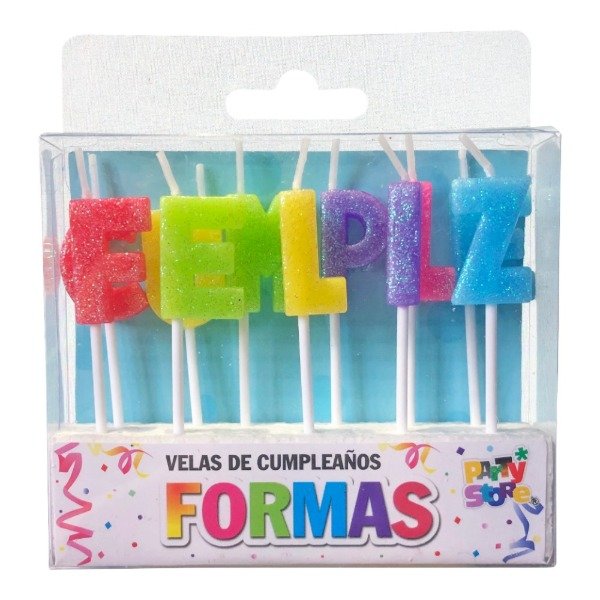 Producto - VELAS SET FELIZ CUMPLE X 11 PIEZAS