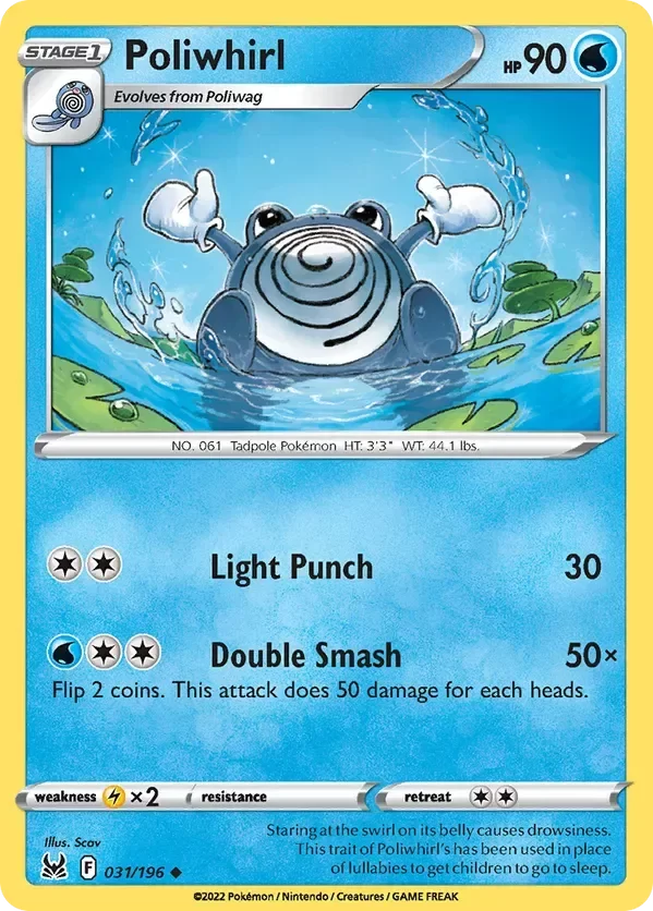 Producto - Poliwhirl - 031/196 - Lost Origin