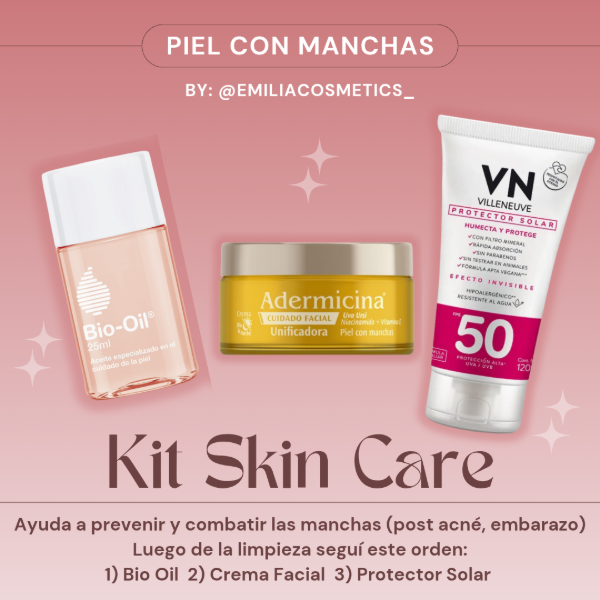 Producto - Kit - Rutina de Skin Care Piel con Manchas