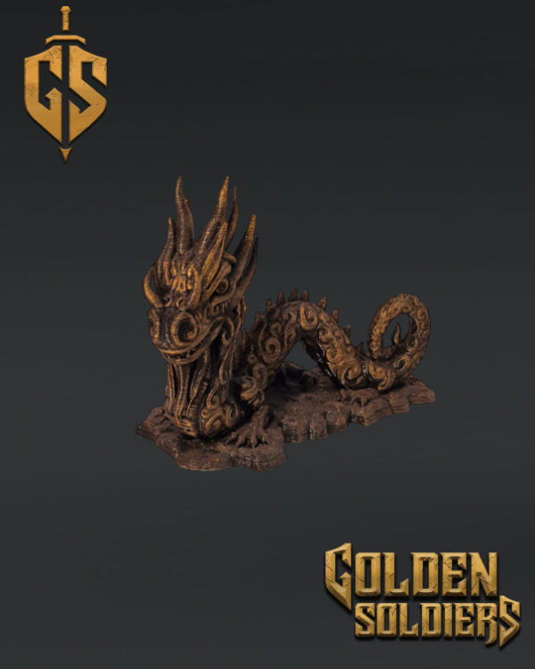 Producto - Dragon Oriental (Simil Bronce)