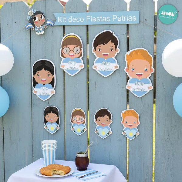 Producto - Kit Deco Fiestas Patrias Argentina