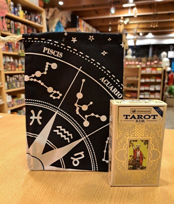 Producto - Bolsa de Tela  Zodiaco para Tarot