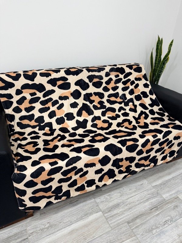 Producto - Manta polar soft - Print beige