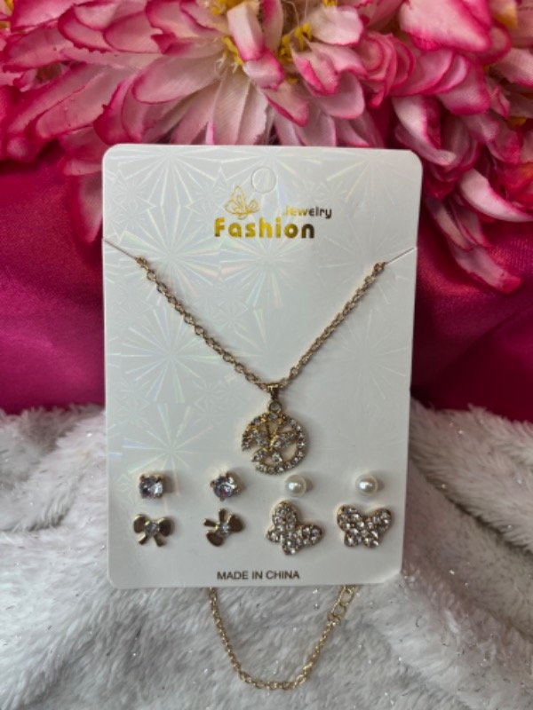 Producto - Set de collar y aros-Diferentes modelos